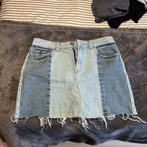 really cute jean skirt